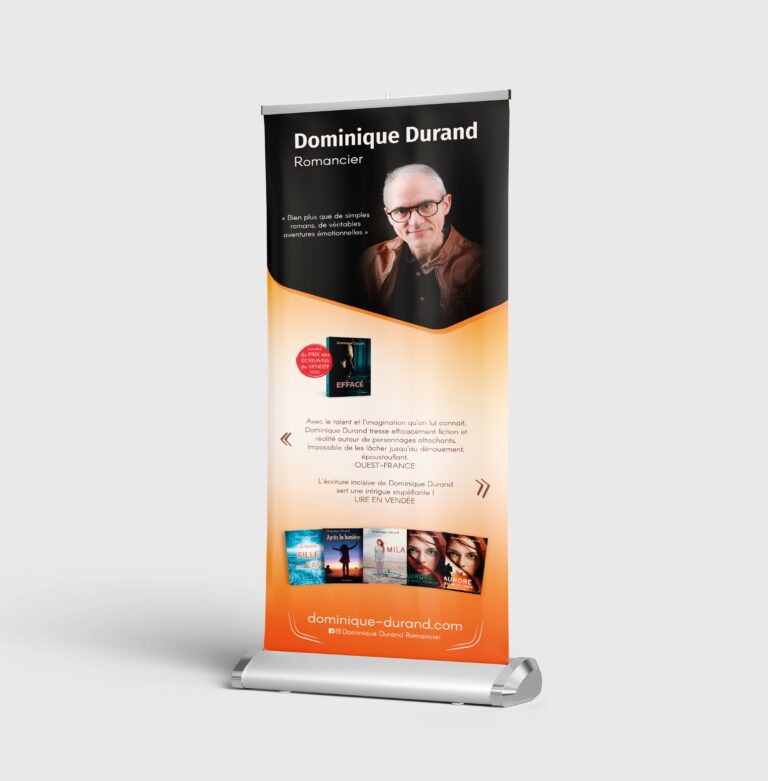 promotion du livre affiche flyer banner