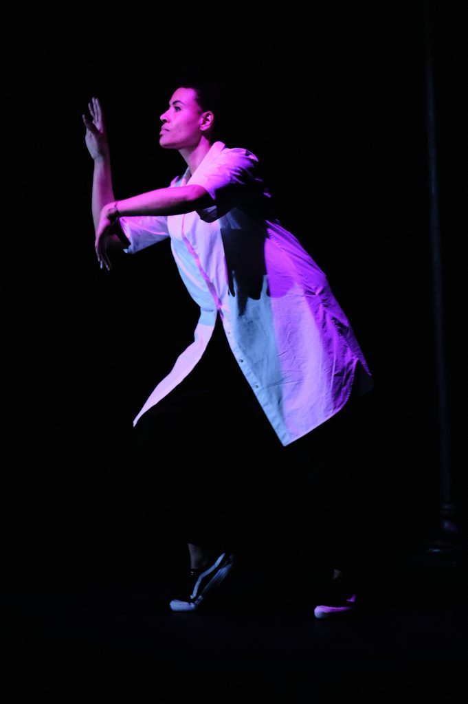 d'encre est la nuit spectacle auriane durand collectif 3h du soir iokanaan terrain neutre théâtre vidéo danse nantes