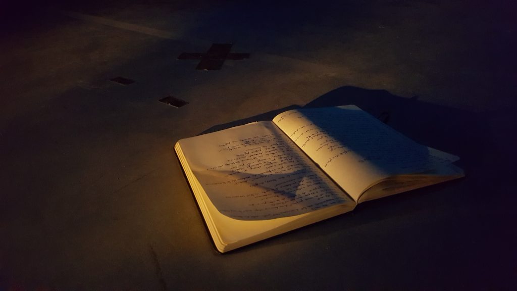 D'encre est la nuit tramways nantes semitan collectif 3h du soir auriane durand iokanaan vidéo participatif vision projection installation artistique