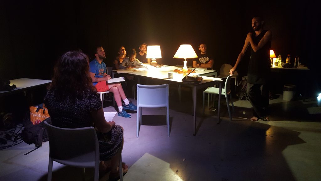 D'encre est la nuit tramways nantes semitan collectif 3h du soir auriane durand iokanaan vidéo participatif vision projection installation artistique atelier écriture