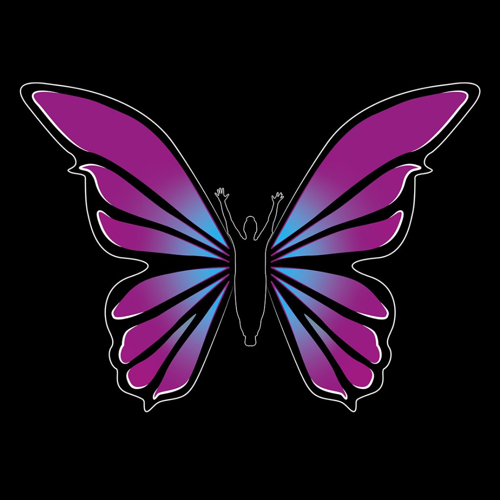 scénographie lumière uv syndrome du papillon élodie poux humour auriane durand