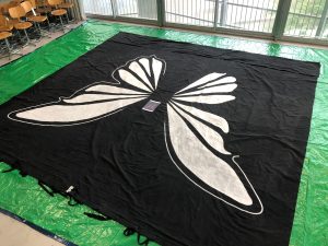 scénographie lumière uv syndrome du papillon élodie poux humour auriane durand