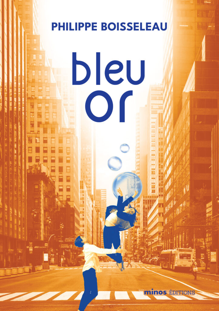 bleu or art philippe boisseleau minos éditions couverture de livre romance